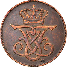 Moneta, Danimarca, Frederik VIII, 5 Öre, 1907, Copenhagen, MB+, Bronzo, KM:806