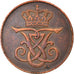 Moneta, Danimarca, Frederik VIII, 5 Öre, 1907, Copenhagen, MB+, Bronzo, KM:806