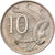 Moneta, Australia, Elizabeth II, 10 Cents, 1969, Melbourne, BB, Rame-nichel