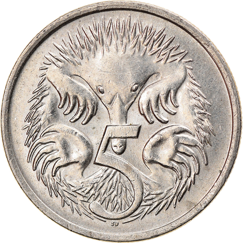 Coin, Australia, Elizabeth II, 5 Cents, 1982, Melbourne, EF(40-45)