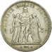 Monnaie, France, Hercule, 5 Francs, 1876, Bordeaux, TTB, Argent, KM:820.2