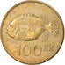 Coin, Iceland, 100 Kronur, 2001, EF(40-45), Nickel-brass, KM:35