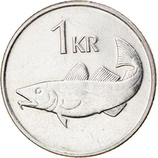 Münze, Iceland, Krona, 2005, SS, Nickel plated steel, KM:27A