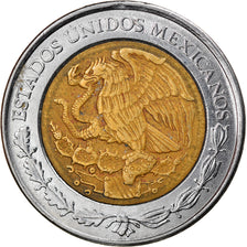 Coin, Mexico, Peso, 1998, Mexico City, VF(30-35), Bi-Metallic, KM:603
