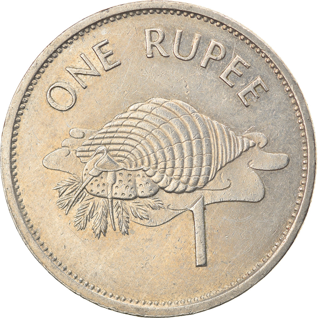 Monnaie, Seychelles, Rupee, 1995, British Royal Mint, TTB, Copper-nickel