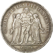 Troisième République, 5 Francs Hercule, 1874 A, KM 820.1