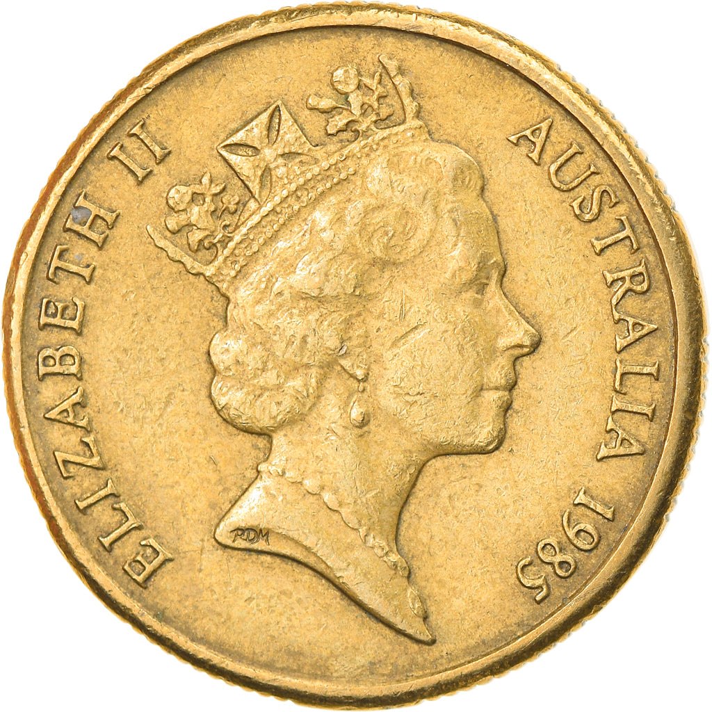 Coin, Australia, Elizabeth II, Dollar, 1985, Royal Australian Mint, EF(40-45)