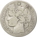 FRANCE, Cérès, 2 Francs, 1871, Bordeaux, KM #816.2, VF(20-25), Silver, Gadoury #
