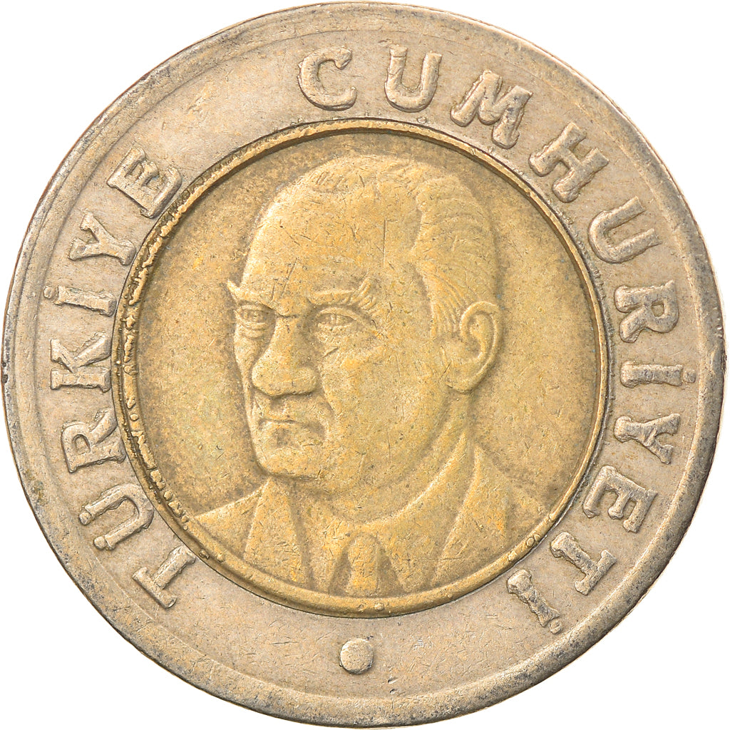 Monnaie, Turquie, New Lira, 2008, Istanbul, TB+, Bi-Metallic, KM:1169
