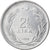 Moneda, Turquía, 2-1/2 Lira, 1979, MBC, Acero inoxidable, KM:893.2
