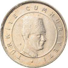 Moneta, Turchia, 10 New Kurus, 2008, Istanbul, BB, Rame-nichel-zinco, KM:1166