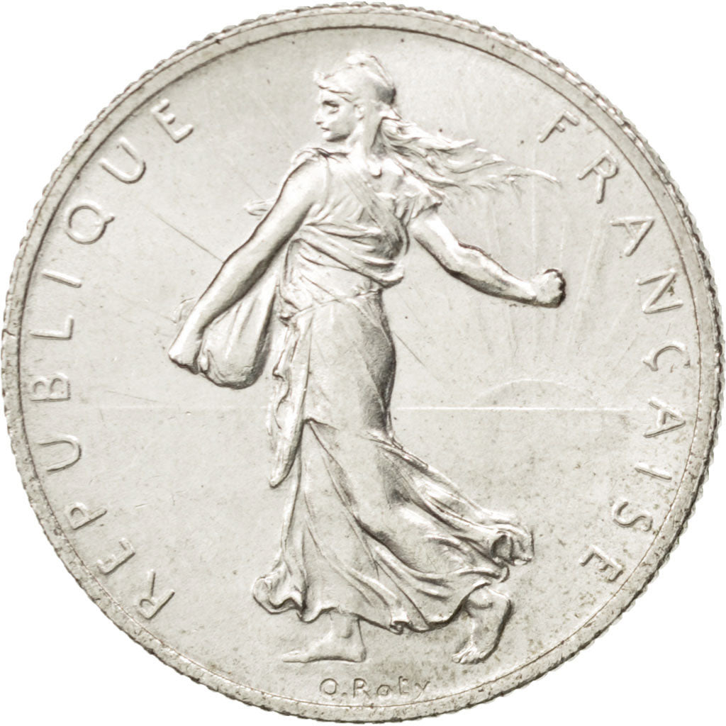 Troisième République, 2 Francs Semeuse, 1914 C, KM 845.2
