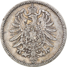 Coin, GERMANY - EMPIRE, Wilhelm I, Mark, 1886, Berlin, EF(40-45), Silver, KM:7
