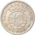 Moneda, Mozambique, 20 Escudos, 1955, MBC, Plata, KM:80
