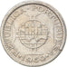 Coin, Mozambique, 5 Escudos, 1960, VF(30-35), Silver, KM:84