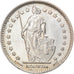 Coin, Switzerland, Franc, 1966, Bern, MS(60-62), Silver, KM:24