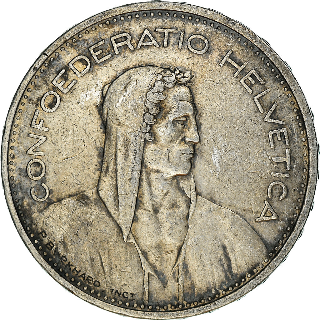 Monnaie, Suisse, 5 Francs, 1935, Bern, TTB, Argent, KM:40