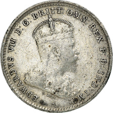 Coin, Great Britain, Edward VII, 3 Pence, 1910, EF(40-45), Silver, KM:797.2