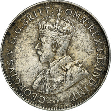 Coin, Australia, George V, Threepence, 1922, EF(40-45), Silver, KM:24