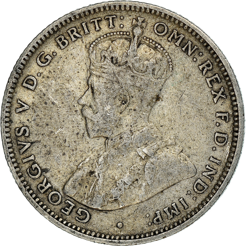 Coin, Great Britain, George V, Shilling, 1916, VF(30-35), Silver, KM:816