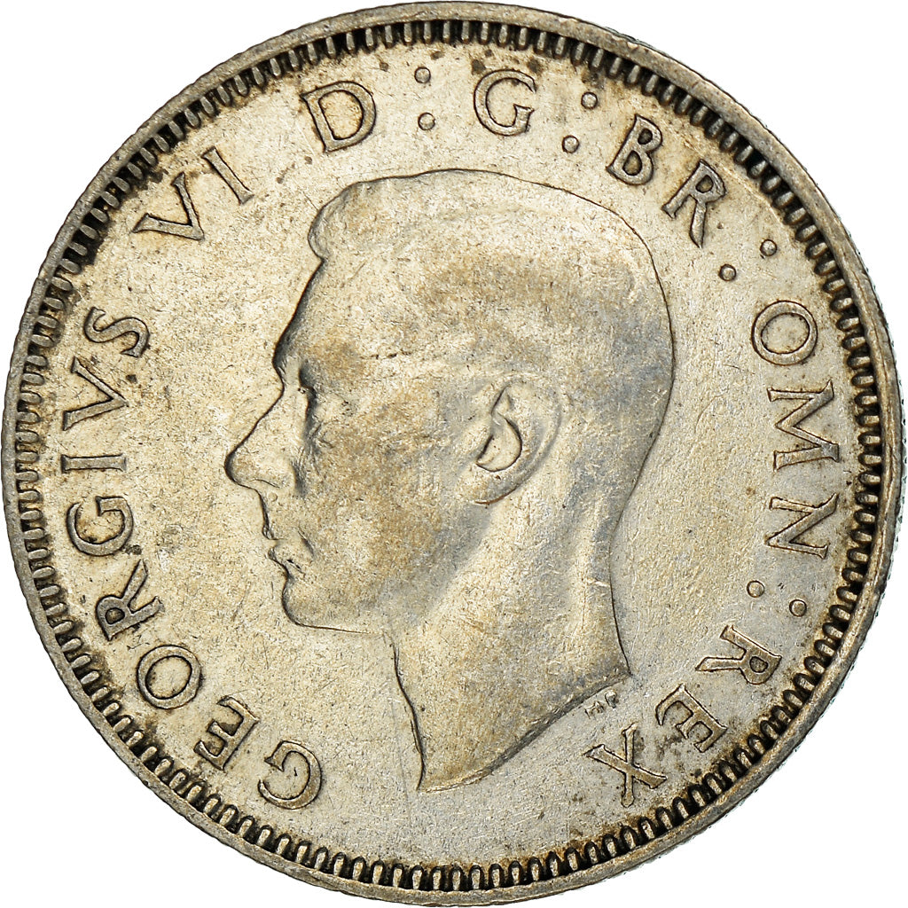 Coin, Great Britain, George VI, Shilling, 1944, EF(40-45), Silver, KM:854