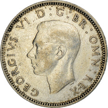 Coin, Great Britain, George VI, Shilling, 1944, EF(40-45), Silver, KM:854