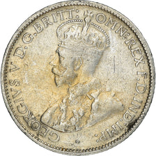 Coin, Great Britain, George V, 6 Pence, 1925, EF(40-45), Silver, KM:815a.1