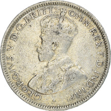 Coin, Australia, George V, Sixpence, 1926, Melbourne, EF(40-45), Silver, KM:25