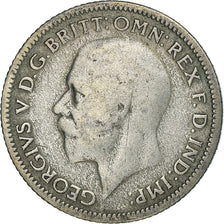 Coin, Great Britain, George V, 6 Pence, 1930, EF(40-45), Silver, KM:832
