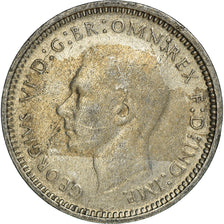 Coin, Australia, George VI, Threepence, 1948, Melbourne, AU(55-58), Silver