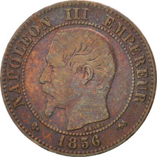 Second Empire, 2 Centimes Napoléon III, 1856 B, KM 776.2