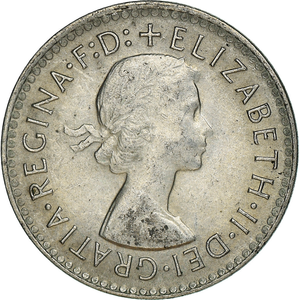 Coin, Australia, Elizabeth II, Threepence, 1956, Melbourne, EF(40-45), Silver