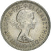 Coin, Australia, Elizabeth II, Threepence, 1956, Melbourne, EF(40-45), Silver
