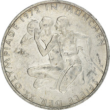 Coin, GERMANY - FEDERAL REPUBLIC, 10 Mark, 1972, Munich, AU(55-58), Silver