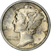 Coin, United States, Mercury Dime, Dime, 1920, U.S. Mint, Philadelphia