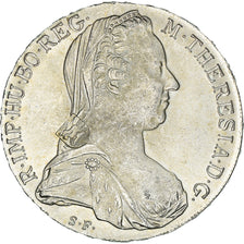 Coin, Austria, Joseph II, Thaler, 1780, AU(55-58), Silver, KM:T1