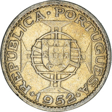 Monnaie, Mozambique, 20 Escudos, 1952, TTB, Argent, KM:80