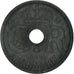Moneta, Danimarca, Christian X, 25 Öre, 1944, Copenhagen, MB+, Zinco, KM:823.2a