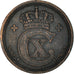 Coin, Denmark, Christian X, 2 Öre, 1915, Copenhagen, VF(30-35), Bronze