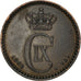 Moneta, Danimarca, Christian IX, Ore, 1902, Copenhagen, MB+, Bronzo, KM:792.2