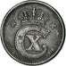 Coin, Denmark, Christian X, Ore, 1919, Copenhagen, VF(30-35), Iron, KM:812.2a