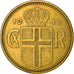 Munten, IJsland, Christian X, 2 Kronur, 1940, London, ZF, Aluminum-Bronze