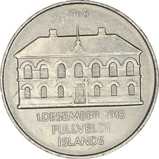 Coin, Iceland, 50 Kronur, 1968, EF(40-45), Nickel, KM:16
