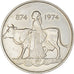 Coin, Iceland, 500 Kronur, 1974, EF(40-45), Silver, KM:20