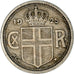 Coin, Iceland, Christian X, 25 Aurar, 1925, Copenhagen, VF(30-35)