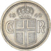 Coin, Iceland, Christian X, 25 Aurar, 1940, London, EF(40-45), Copper-nickel