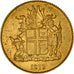 Coin, Iceland, Krona, 1973, VF(30-35), Nickel-brass, KM:12a
