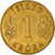 Moneta, Islandia, Krona, 1973, VF(30-35), Mosiądz niklowy, KM:12a