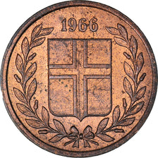 Coin, Iceland, Eyrir, 1966, VF(30-35), Bronze, KM:8