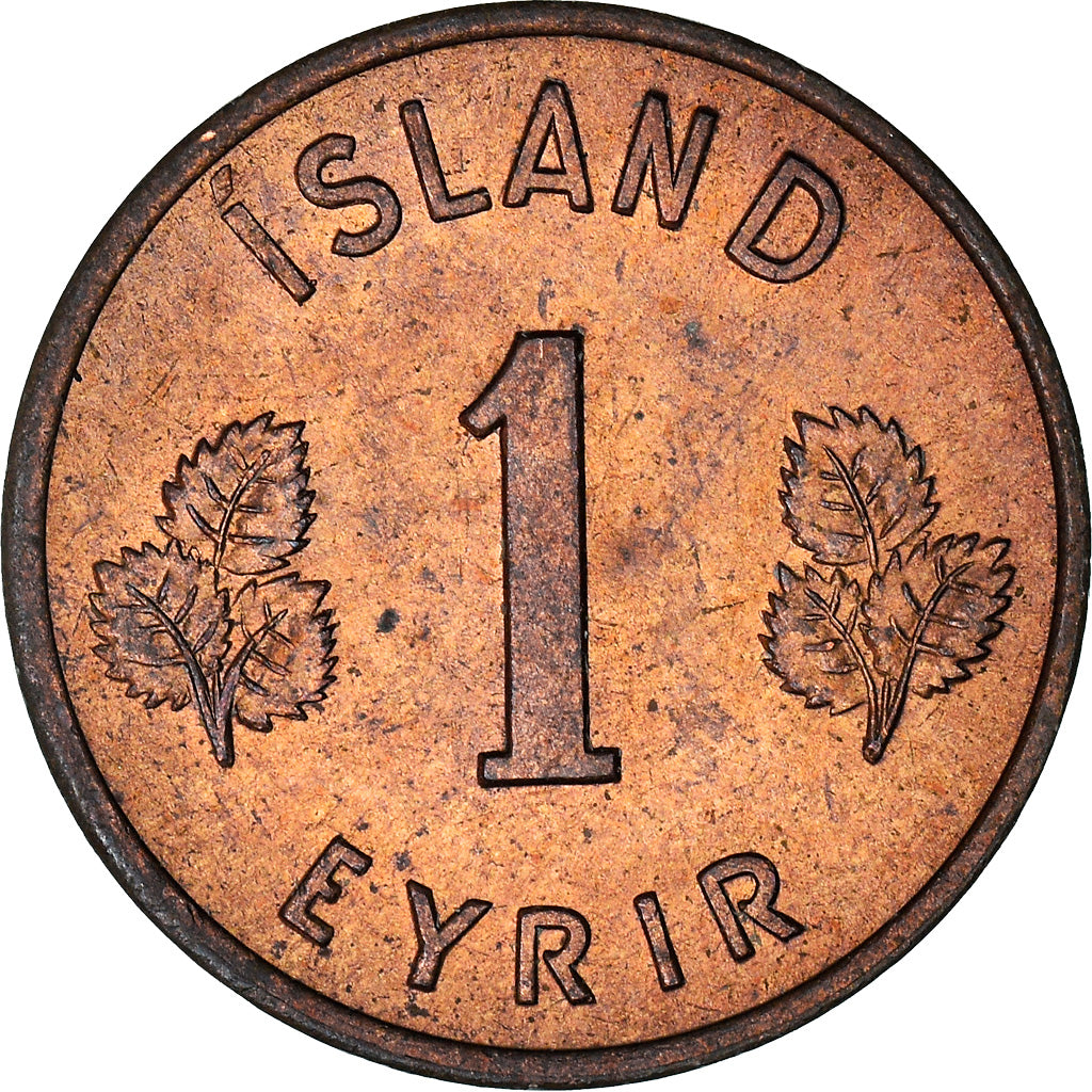 Coin, Iceland, Eyrir, 1966, VF(30-35), Bronze, KM:8